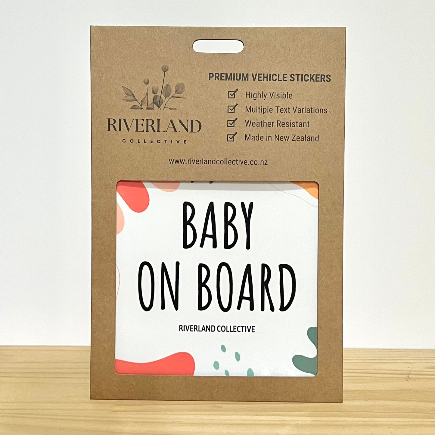 Baby On Board Sticker